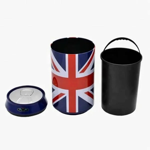 Bezdotykový odpadkový kôš 30l UK vlajka