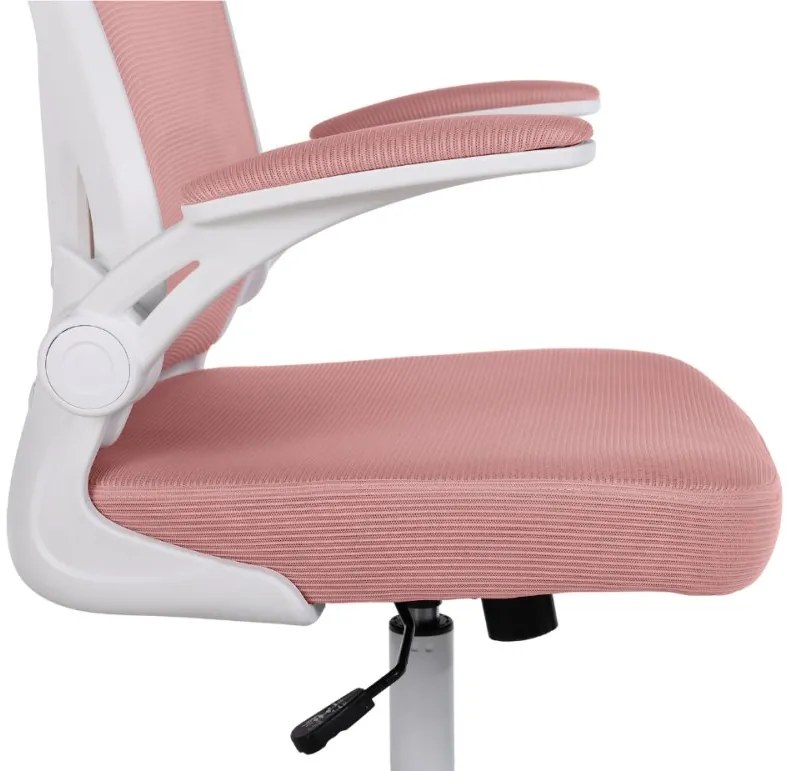 Detská otočná stolička Neoseat LEXI — látka, ružová