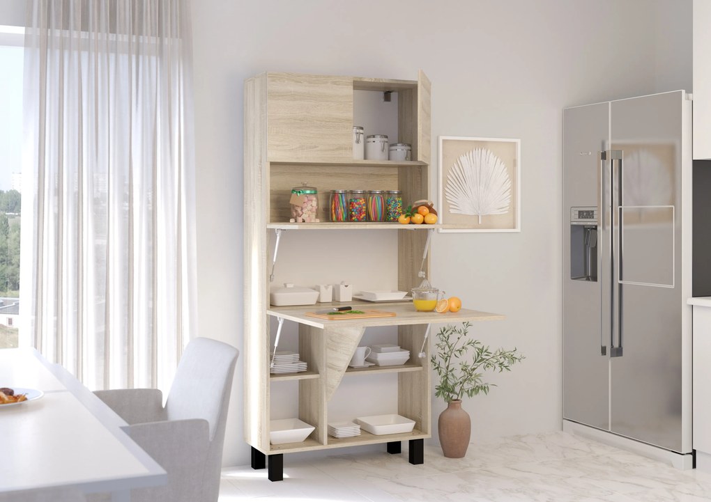 PC stolík Home (dub sonoma). Akcia -6%. Vlastná spoľahlivá doprava až k Vám domov. 1124935