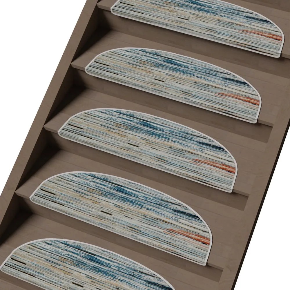 Nášľapy na schody v súprave 16 ks 20x65 cm Plain Sky – Vitaus