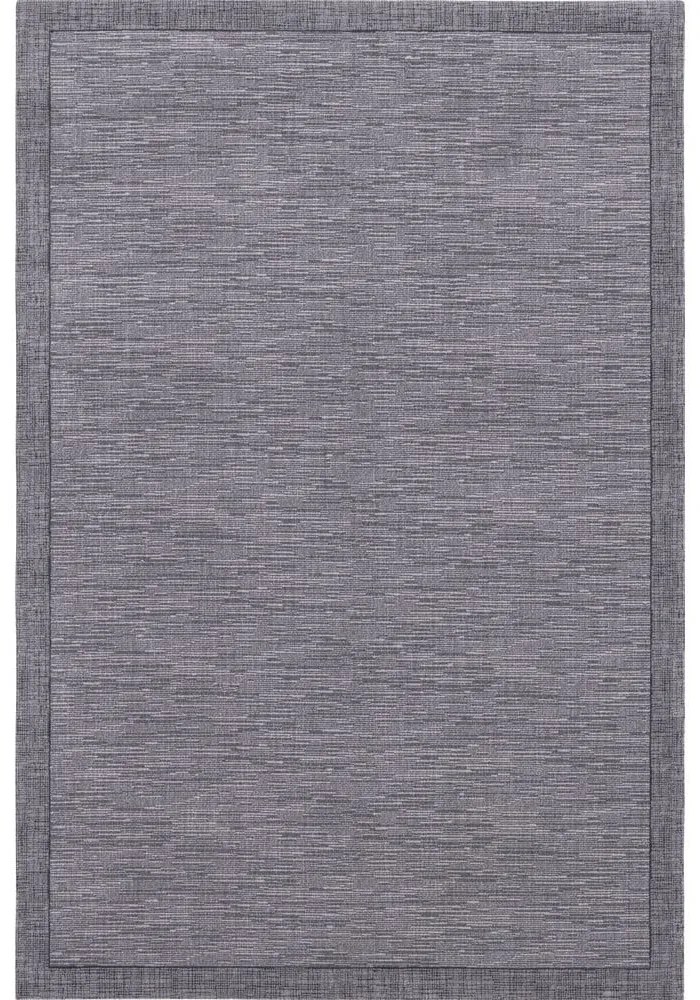 Tmavosivý vlnený koberec 160x240 cm Linea – Agnella