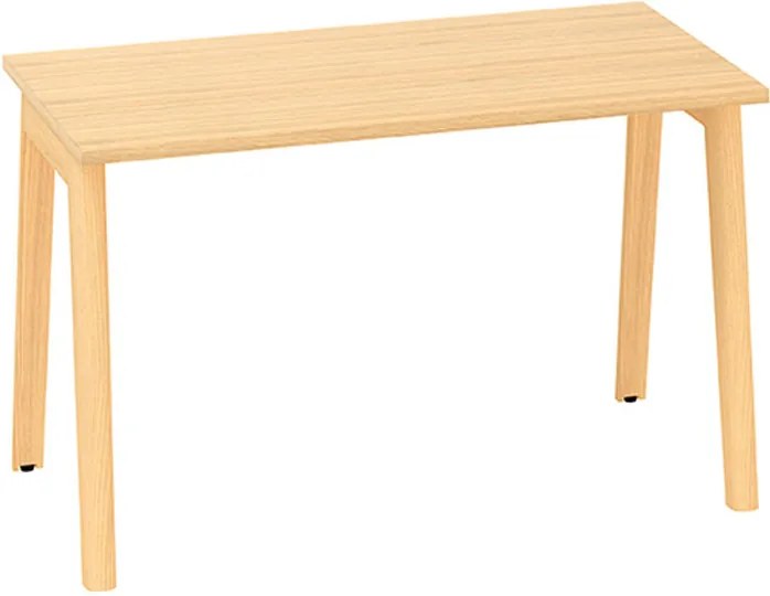 Kancelársky pracovný stôl ROOT, 1200 x 800 mm, dub