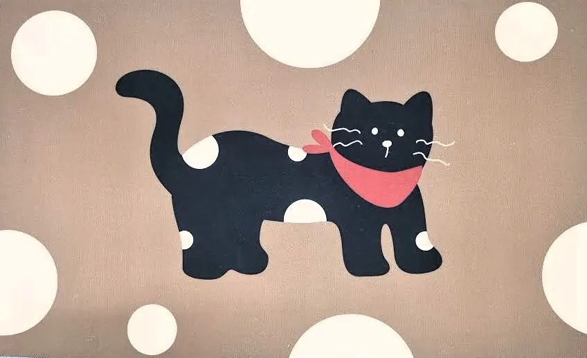 Rohožka 2 polyester 50 x 80 cm
