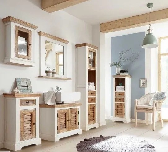 furniture-nabytek.cz - Koupelnová sestava z masivu mango