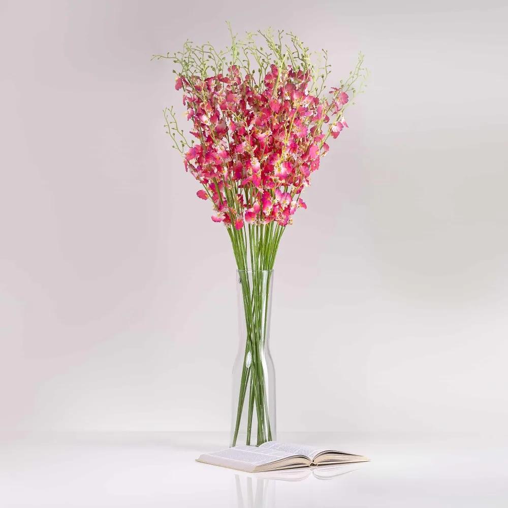 Umelá orchidea JÚLIA ružovo-fialová. cena je uvedená za 1 kus.