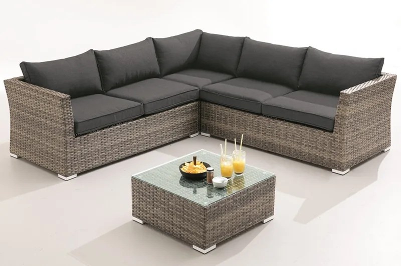 Záhradná sedacia súprava so stolíkom Miramar