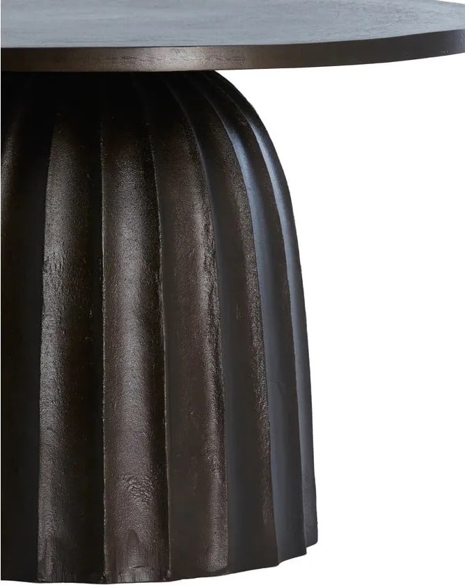 Kovový okrúhly odkladací stolík ø 60 cm Veglia – Light &amp; Living