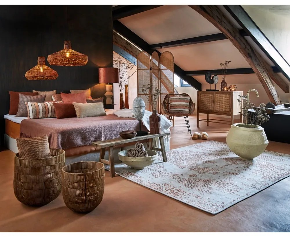 Lavica v prírodnej farbe Safane – Light & Living