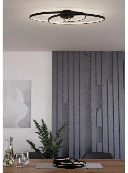 Eglo 900947 - LED Stmievateľné stropné svietidlo GIANELLA LED/38W/230V