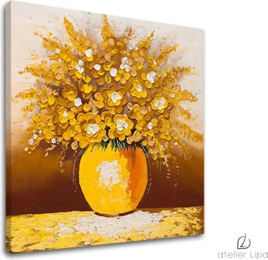 Autorská reprodukcia na plátne KVETY XOBDA032E1