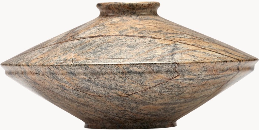 Váza z mramoru Dune, V 15 cm