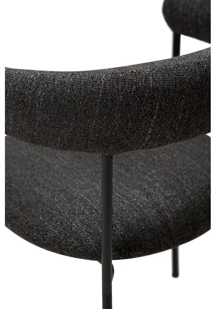 Antracitové kreslo Plenti – DAN-FORM Denmark