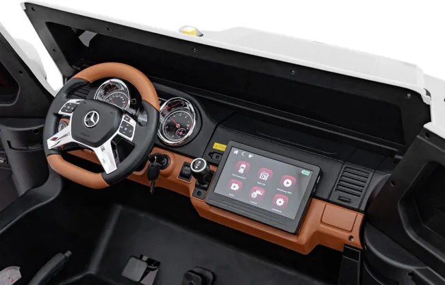 Elektrické autíčko Mercedes Benz MAYBACH G650 STRONG biele