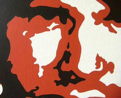 Ručne maľovaný POP Art obraz Jim Morrison | rôzne rozmery