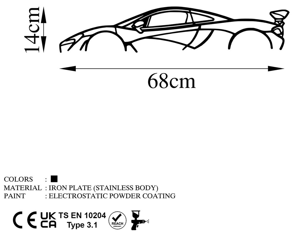 Mclaren P1 Silhouette