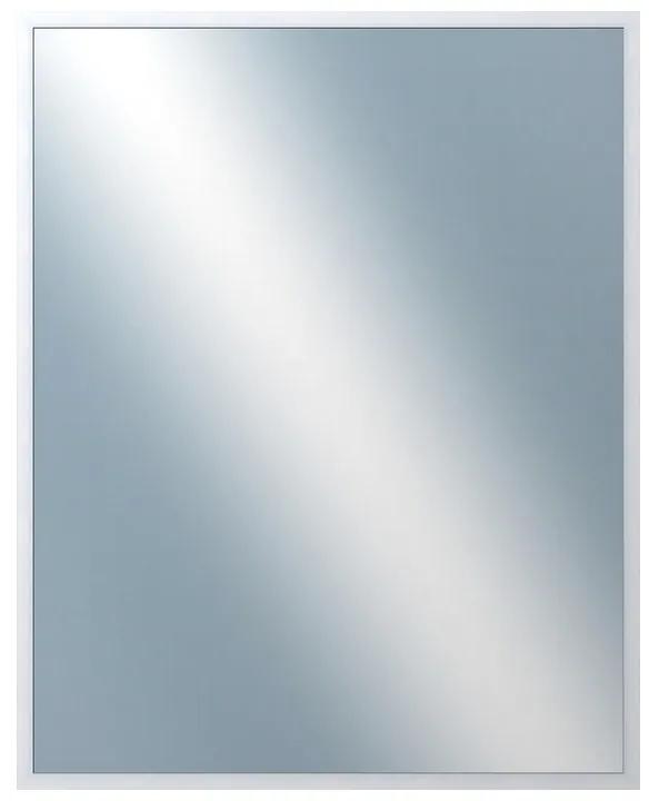 DANTIK - Zrkadlo v rámu, rozmer s rámom 80x100 cm z lišty Hliník strieborná (7005004)