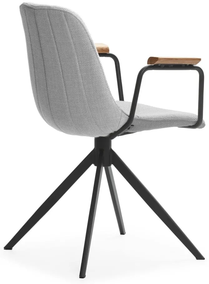 Svetlosivé jedálenské stoličky v súprave 2 ks Tali – Marckeric