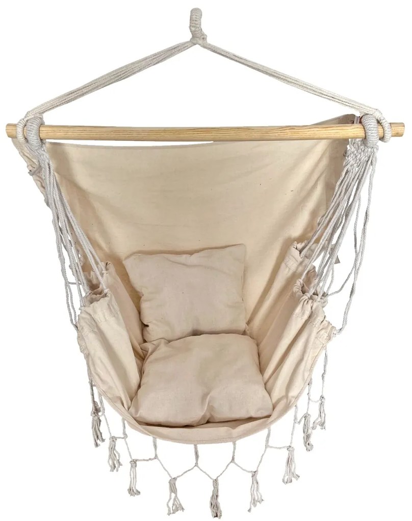 Hojdacie kreslo Hamak I béžové