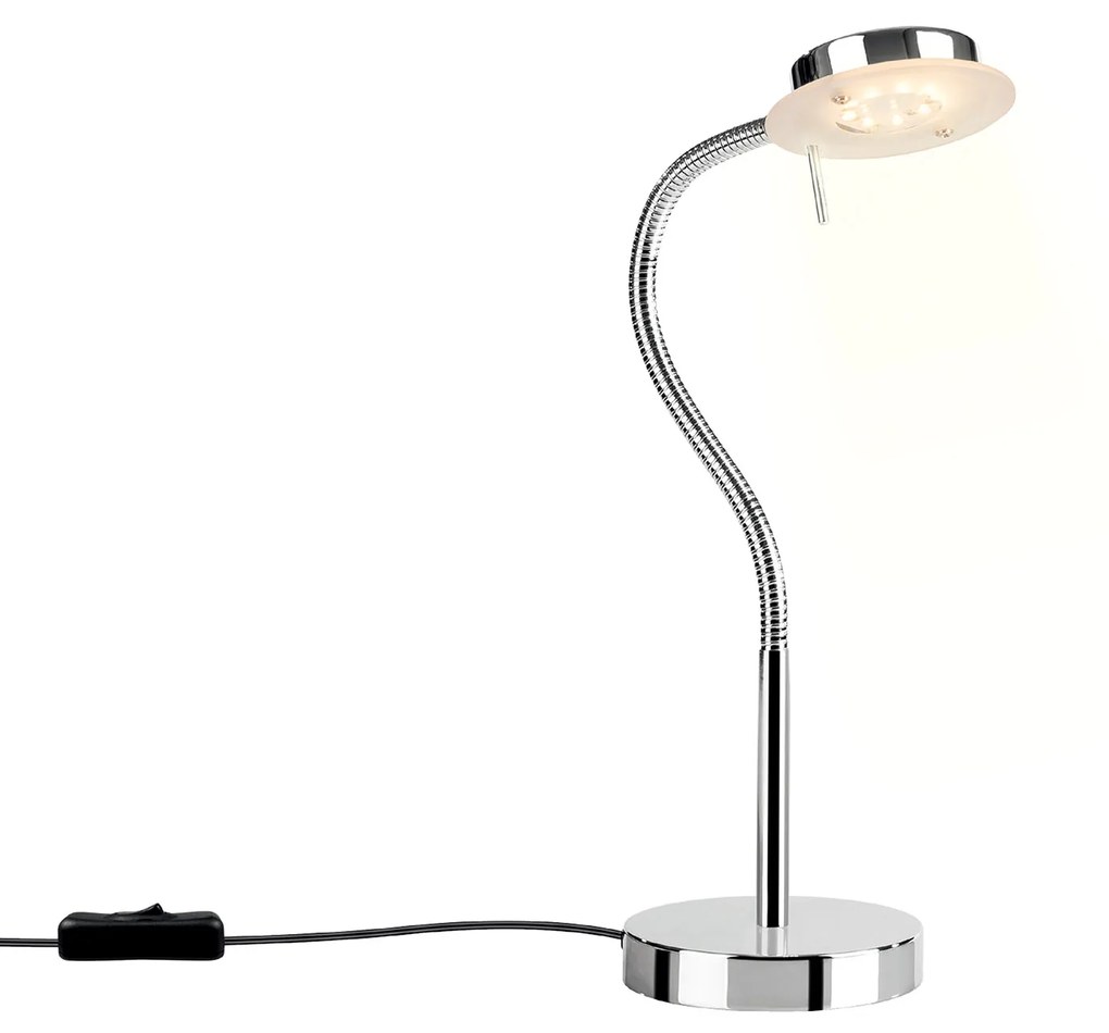 ITALUX Flexibilná stolová LED lampa SERGIO