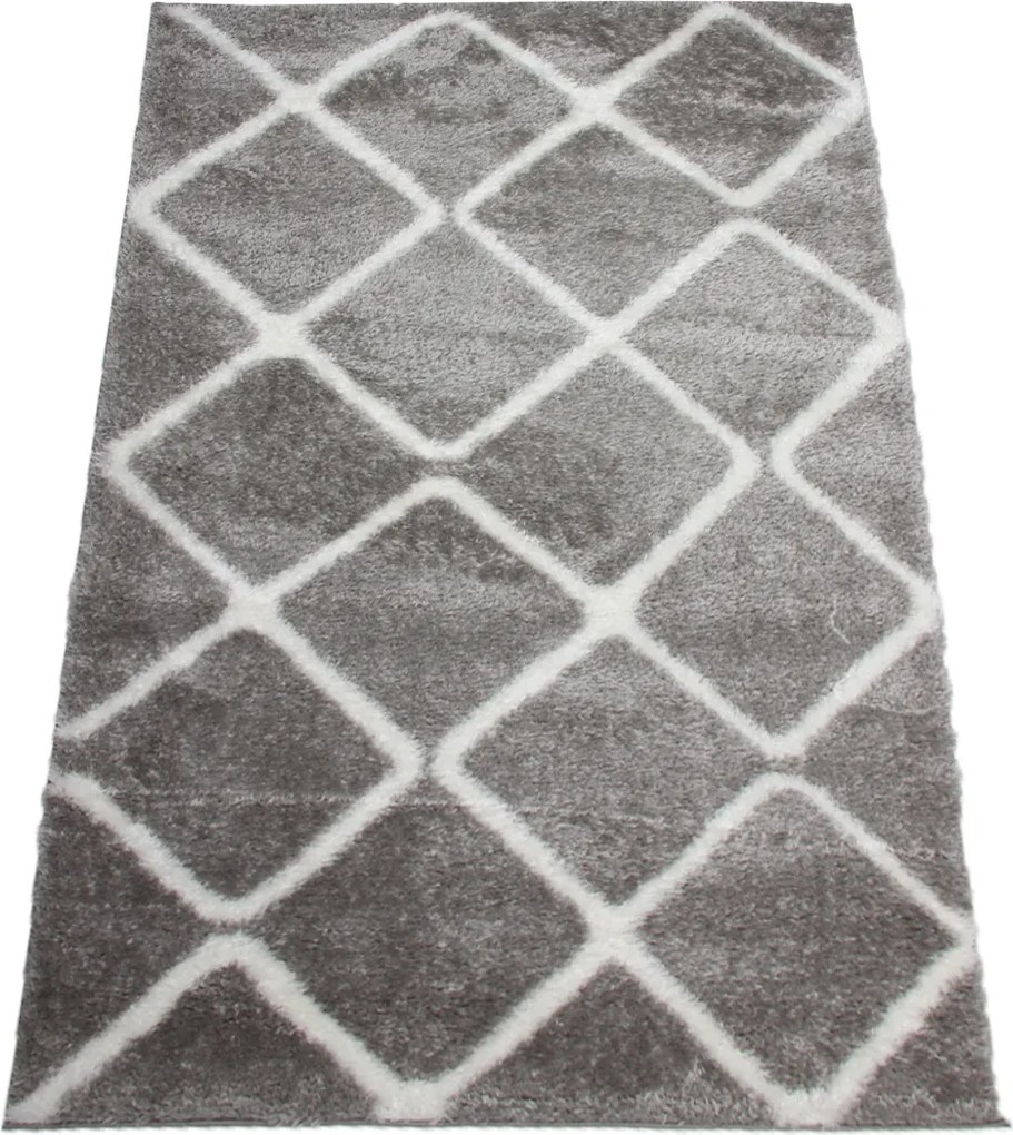 Koberec Boho 613 D.GREY/CREAM rozmery koberec: 60x100 cm