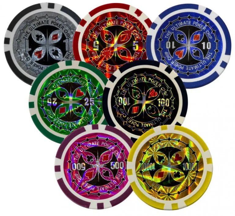 Tuin Ultimate 1212 Poker Set - 500 laserových žetónov
