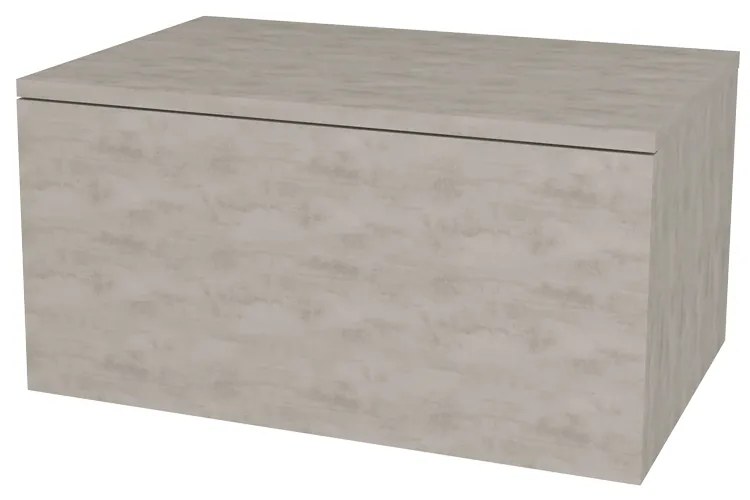 Mereo, Mereo Ponte, kúpeľňová skrinka 70 cm, Multidecor, Chromix strieborný, MER-CN291ACST