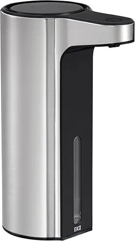 Bemeta Design Automatický dávkovač mydla, 250 ml, nerez/plast, mat - 137209155