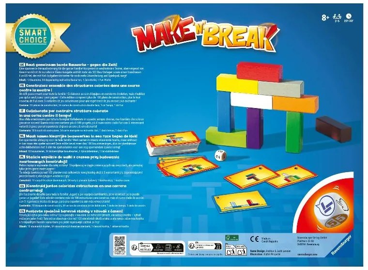 Ravensburger Spoločenská hra (Make 'n' Break') (100396657)