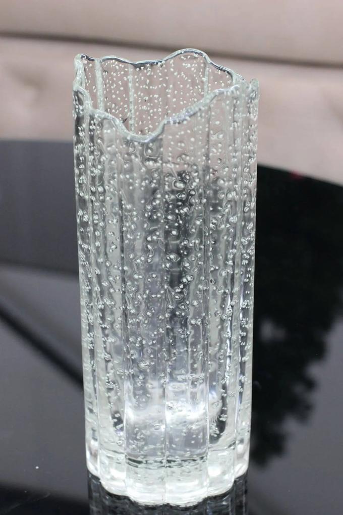 Svietiaca sklenená váza ELISSA 25cm