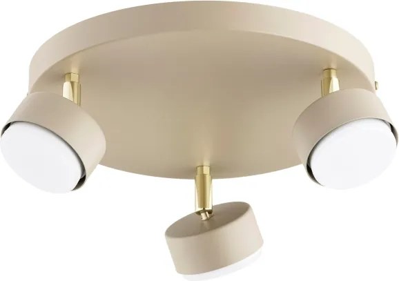 Brilagi - LED Bodové svietidlo MONO 3xGX53/30W/230V béžová/zlatá
