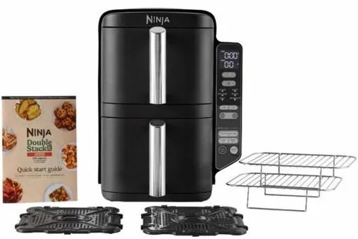 Ninja SL300EU teplovzdušná fritéza Double Stack, 7,6 l