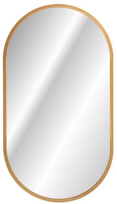 Kúpeľňové zrkadlo CMD APOLLO LED zlatá/zrkadlo