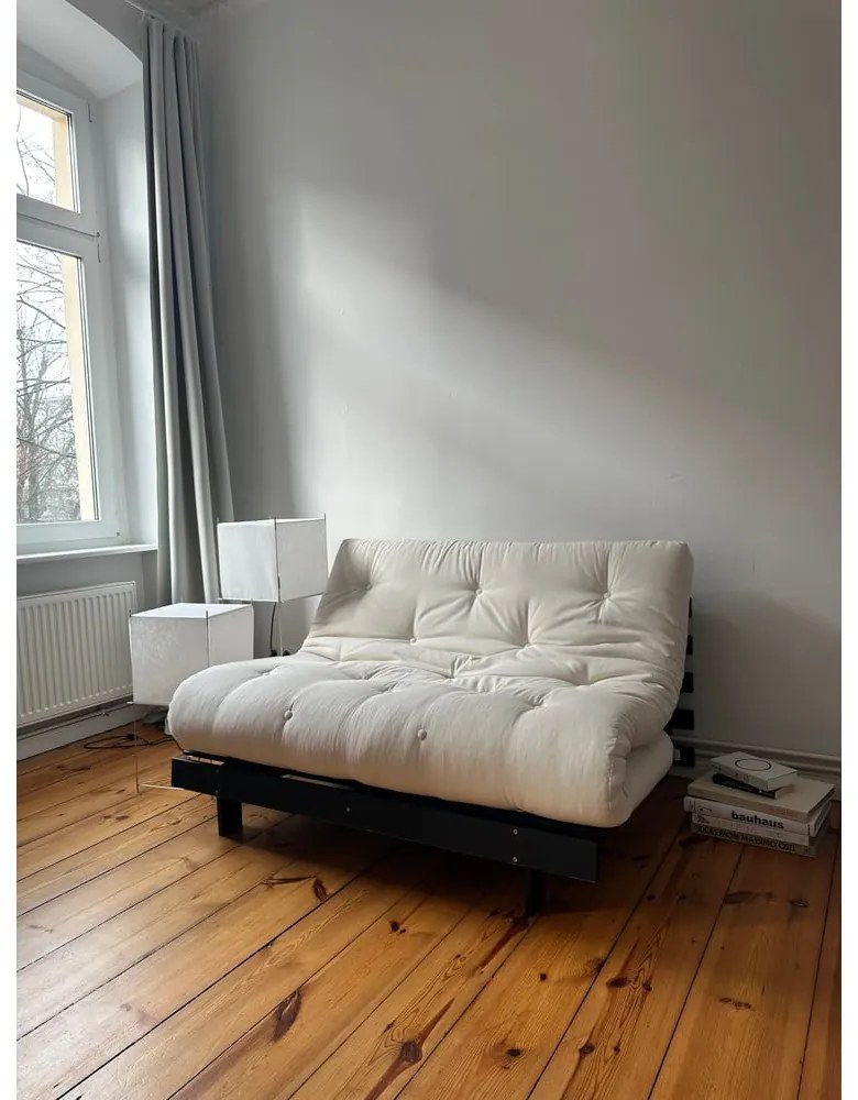 Vínovočervená rozkladacia pohovka 160 cm Roots Black Night – Karup Design