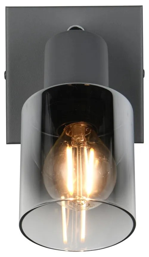 Antracitové bodové svietidlo ø 7 cm Cadiz – Reality