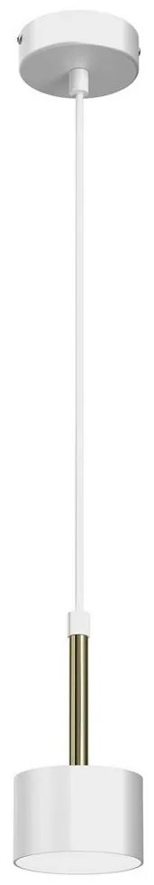 Luster na lanku ARENA 1xGX53/11W/230V biela/zlatá