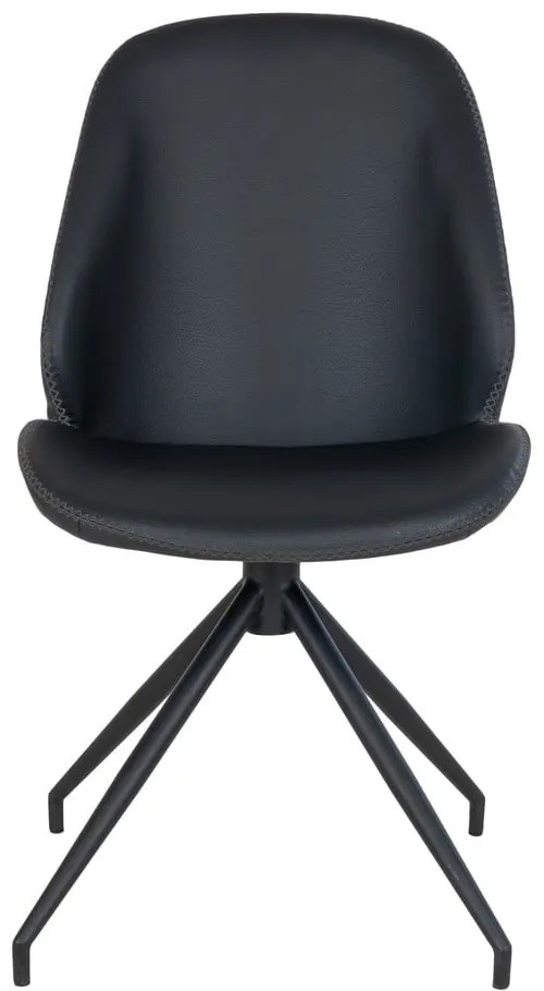 Čierne jedálenské stoličky v súprave 2 ks Monte – House Nordic