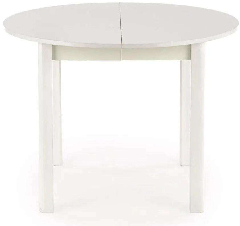 Rozkladací stôl Ringo 102/142x102cm doska/MDF – Biely