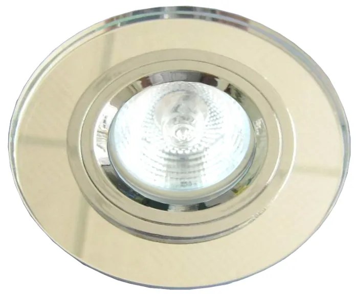 CLX Stropné podhľadové moderné osvetlenie FALLO, 1xMR16, 50W, 9cm, okrúhle, biele