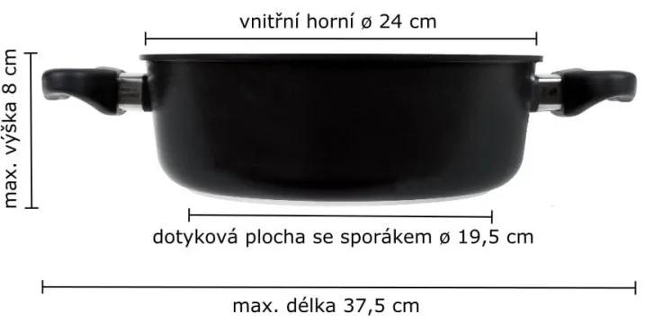 Titánový hrniec TEQ ø 24 cm x 8 cm / 2.8 l