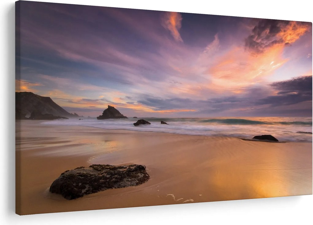 Obraz - Praia da Adraga (90x60 cm)