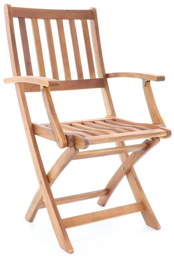 Záhradná stolová zostava Elian - 6 miest, hnedá