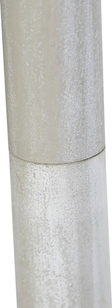 Inteligentná stojaca lampa sivá so skladaným tienidlom bielym vrátane Wifi A60 - Classico