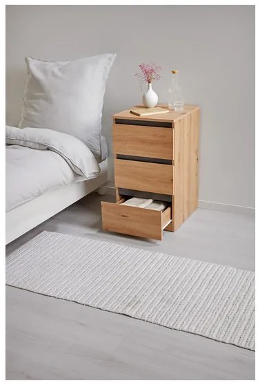 Livarno home Úzka komoda Genf s 3 zásuvkami  (100385060)