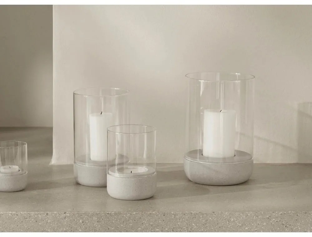 Sklenený lampáš (výška 20 cm) Calma – Blomus