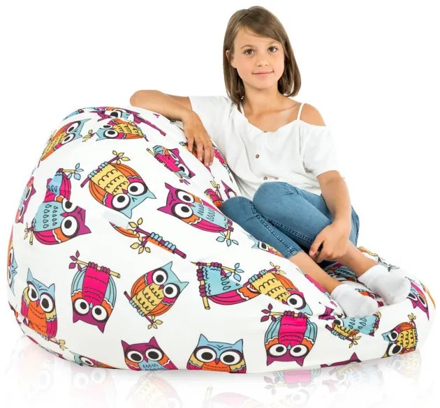 Sedací vak pre deti SAKO sovy