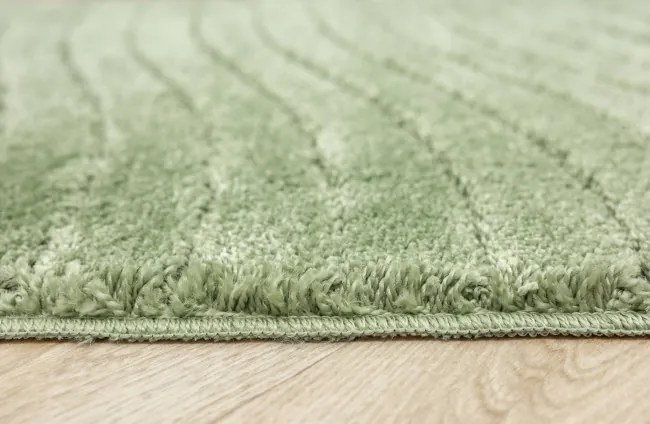 Kúpeľňový koberček Sara Sage zelený Fale