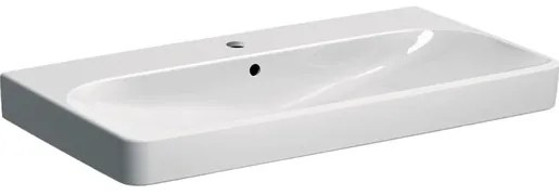 Geberit Smyle Square umývadlo 90x48 cm s otvorom uprostred 500.251.01.1