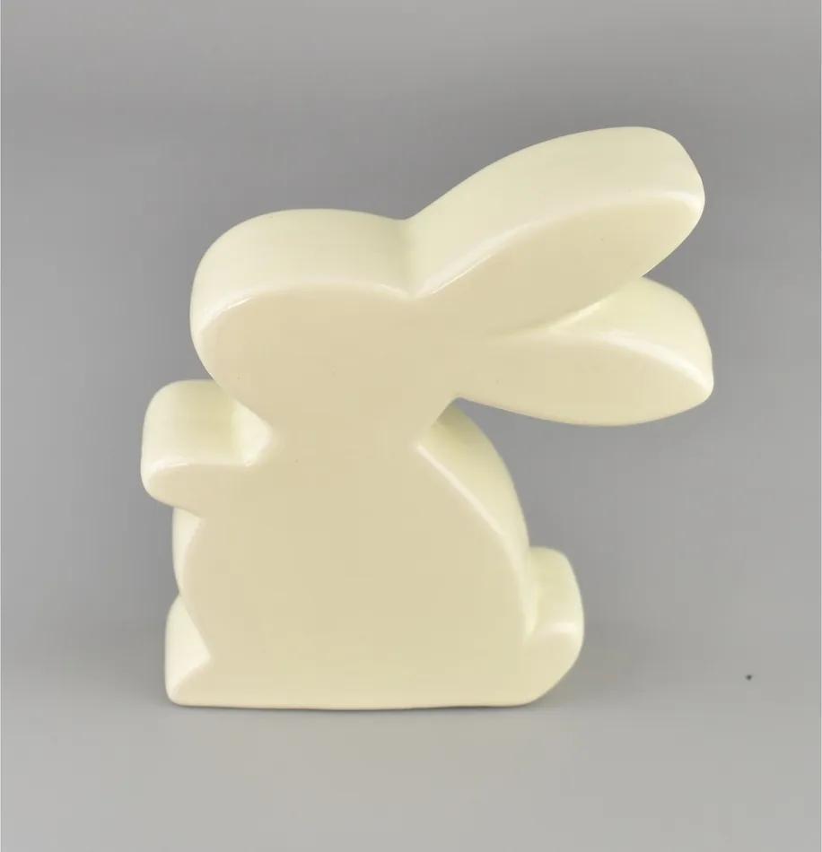 Veľkonočný keramický zajačik Kryštof, 12,5 cm