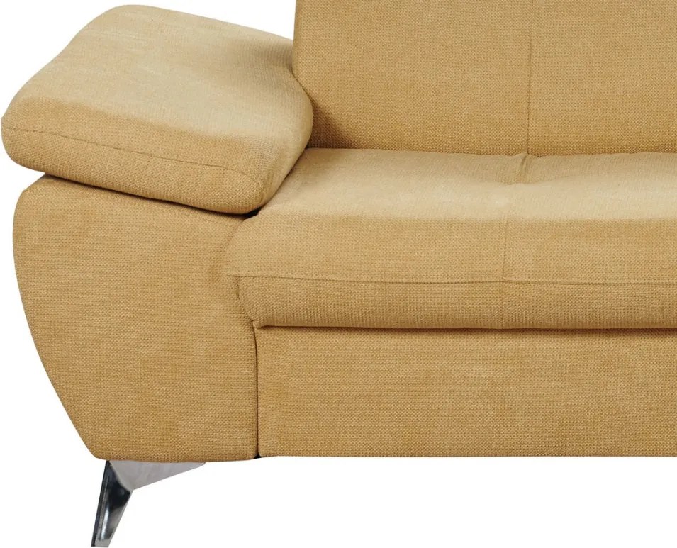 Dvojsedák Gisele, žltá látka