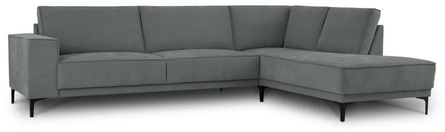 Tmavosivá rohová pohovka (pravý roh) Copenhagen – Scandic